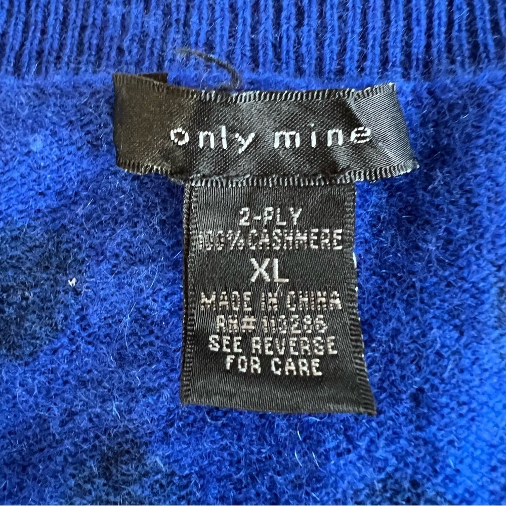 Only Mine Cashmere Polka dot Sweater XL - Picture 6 of 11